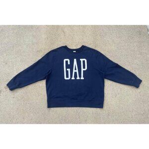 Y2K Gap Oversized Crewneck Sweater